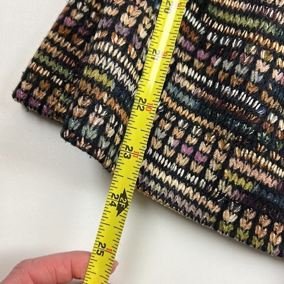 Isabel & Nina  Multi Colour Belted Button up Coat - Picture 14 of 15